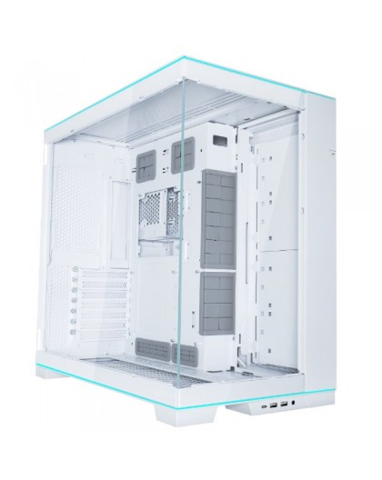 Lian Li O11D EVO RGB, Tempered Glass - white