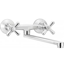 Wall-mounted kitchen faucet