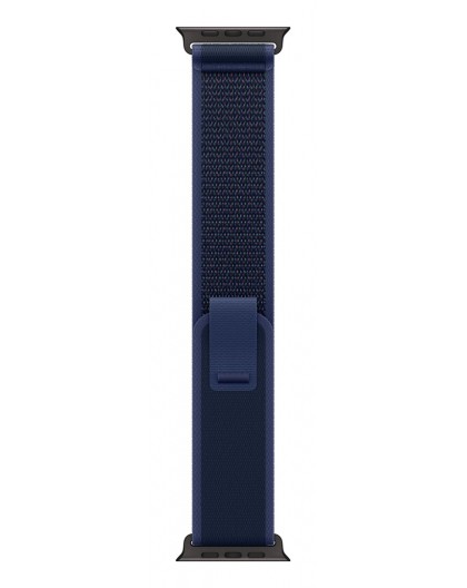 Apple 49mm Blue Trail Loop - S/M - Black Titanium Finish