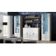 Cama living room sideboard UNI sonoma oak/white gloss