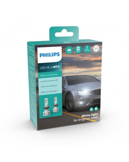 Philips LED bulb H11 U51 HL