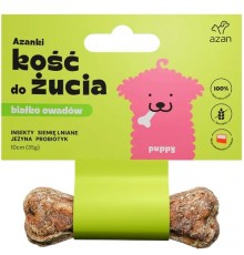 AZANKI Bone with Insects and Probiotic Puppy – Dog Treat – 10 cm