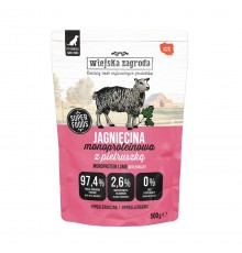 WIEJSKA ZAGRODA Monoprotein Lamb - wet dog food - 500g