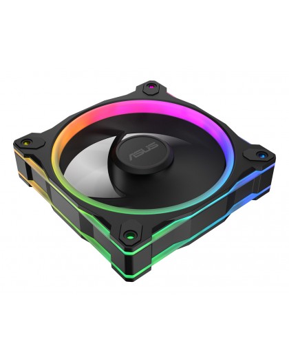 ASUS Prime MR120 Fan ARGB Black 3in1 Computer case 12 cm