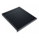 Adjustable shelf 19", 1U, depth 500-900 mm, load capacity 100kg, mounting in 4 points, black, screws in set.