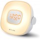 Muse Light ML-198 CR Radio Alarm Clock, White
