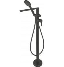 Freestanding bathtub mixer with shower set