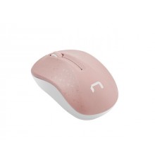 Natec Wireless Mouse Toucan Pink & White 1600DPI