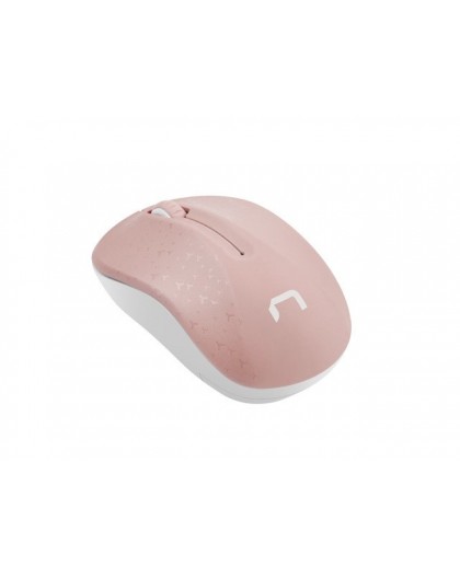 Natec Wireless Mouse Toucan Pink & White 1600DPI