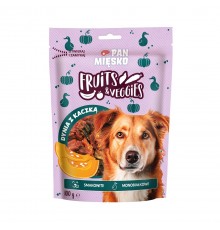 PAN MIĘSKO Fruits & Veggies Pumpkin with duck - dog treat - 100g