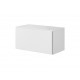 Cama full storage cabinet ROCO RO3 75/37/39 white/white/white