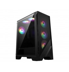 MSI MAG Forge 120A AIRFLOW Midi Tower Black, Transparent