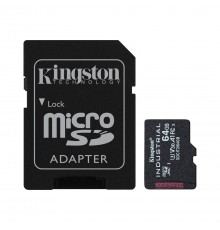 Kingston Technology Industrial 64 GB MicroSDXC UHS-I Class 10