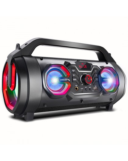 Bazooka Audiocore Portable Speaker, bluetooth 5.0, FM Radio, Micro Card, SDIPX4, 2000mAh, AC875
