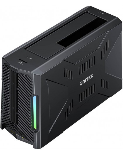 Storage Docking Station - Unitek S1234B01-EU SATA III 2.5"/3.5" M.2 PCIe/NVMe USB-C 10Gbps