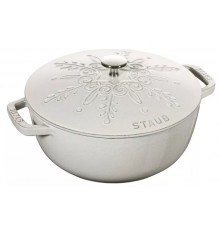 SNOWFLAKE STAUB 40506-548-0 roasting pan 3.6 L Cast iron