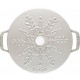 SNOWFLAKE STAUB 40506-548-0 roasting pan 3.6 L Cast iron