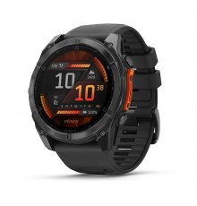 Garmin Fenix 8 3.56 cm (1.4") AMOLED 51 mm Digital 454 x 454 pixels Touchscreen Titanium Wi-Fi GPS (satellite)