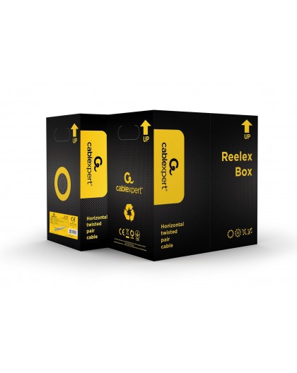 Gembird UPC-5004E-SOL CAT5e UTP LAN cable (CCA), solid, 305m, grey