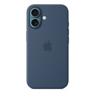 Apple iPhone16 Silicone Case with MagSafe - Denim