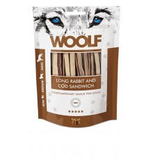 WOOLF Long cod sandwich - dog treat - 100g