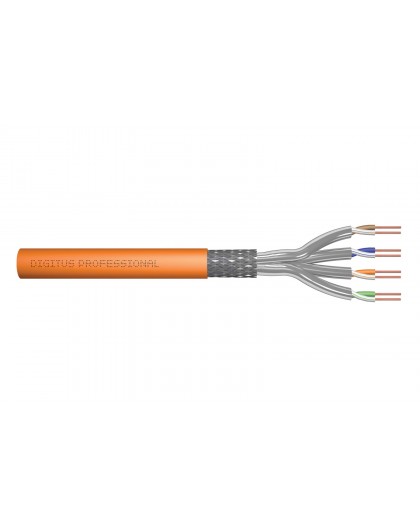 Digitus CAT 7 S/FTP data cable - installation cable, 500 m, simplex, B2ca