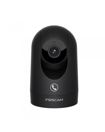 Foscam WiFi R8M 8MP Rotating Camera Microwave Radar Black