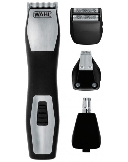 Wahl GroomsMan Pro Battery Black, Stainless steel