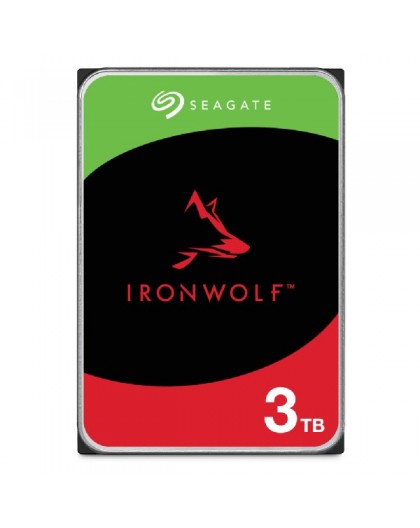 Seagate IronWolf internal hard drive 3 TB 256 MB 3.5" Serial ATA III (ST3000VN006)