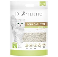 DIAMENTIQ Tofu Matcha Ultra clumping - plant-based litter - 2.5 kg
