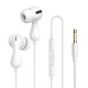 Baseus Encok HZ20 - wired headphones (white)