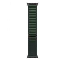 Apple 49mm Dark Green Alpine Loop - Small - Black Titanium Finish