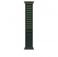Apple 49mm Dark Green Alpine Loop - Small - Black Titanium Finish