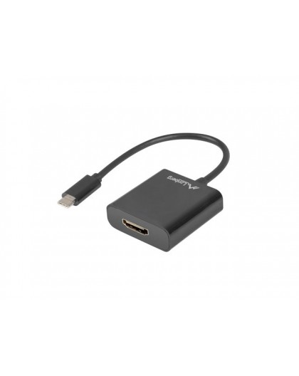 LANBERG USB-C ADAPTER 3.1 (M) - HDMI (F) 15CM