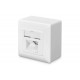 Digitus CAT 6, Class E, wall outlet, shielded, surface mount