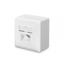 Digitus CAT 6, Class E, wall outlet, shielded, surface mount