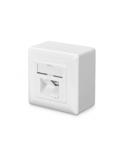 Digitus CAT 6, Class E, wall outlet, shielded, surface mount