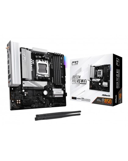 Asrock B850M Pro RS WiFi AMD B850 Socket AM5 micro ATX