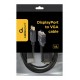 Gembird CCP-DPM-VGAM-6 video cable adapter 1.8 m VGA (D-Sub) DisplayPort Black