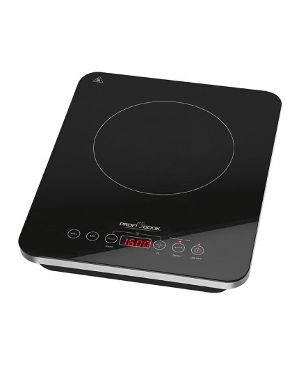 ProfiCook EKI 1062 Black Countertop Zone induction hob 1 zone(s)