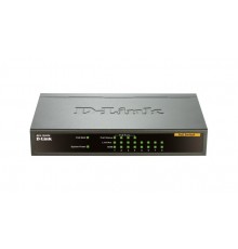 D-Link 8-port 10/100 Desktop Switch with 4 PoE Ports