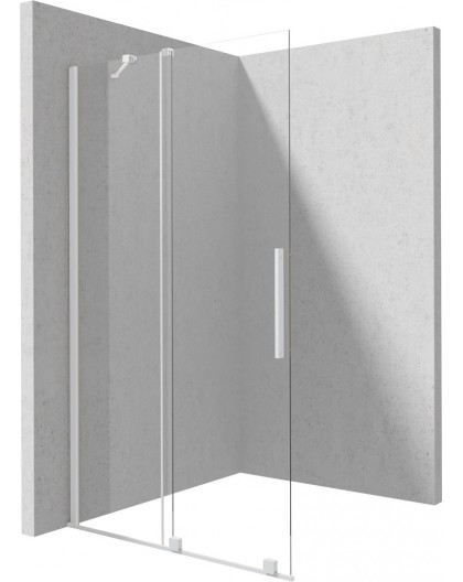 Shower wall walk-in sliding 80 cm