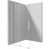 Shower wall walk-in sliding 80 cm