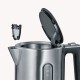 Severin 3418000 electric kettle 1.7 L 3000 W Black, Stainless steel