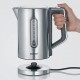 Severin 3418000 electric kettle 1.7 L 3000 W Black, Stainless steel