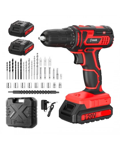 CASALS CID2051BCA 20V cordless hammer drill/driver