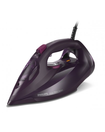 Philips 7000 series DST7061/30 iron Steam iron SteamGlide Elite soleplate 3000 W Purple