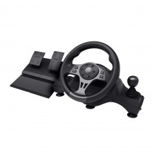 Trust GXT 289 Movi Black USB Steering wheel + Pedals Nintendo Switch, PlayStation 4, Xbox One S, Xbox One X, Xbox Series S, Xbox