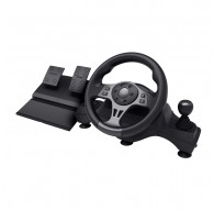 Trust GXT 289 Movi Black USB Steering wheel + Pedals Nintendo Switch, PlayStation 4, Xbox One S, Xbox One X, Xbox Series S, Xbox