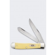 Case Trapper Pocket Knife SS Yellow